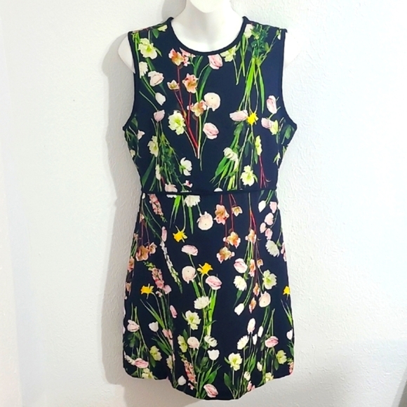 Victoria Beckham for Target Dresses & Skirts - Victoria Beckham Floral Spring Sleeveless Mini-Dress, Size Medium
